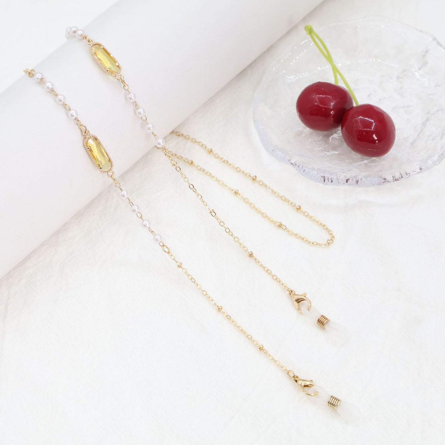 Elegante Brillenkettenhalter Brehn