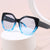 Damen oversized geometrische Sonnenbrille Brehn