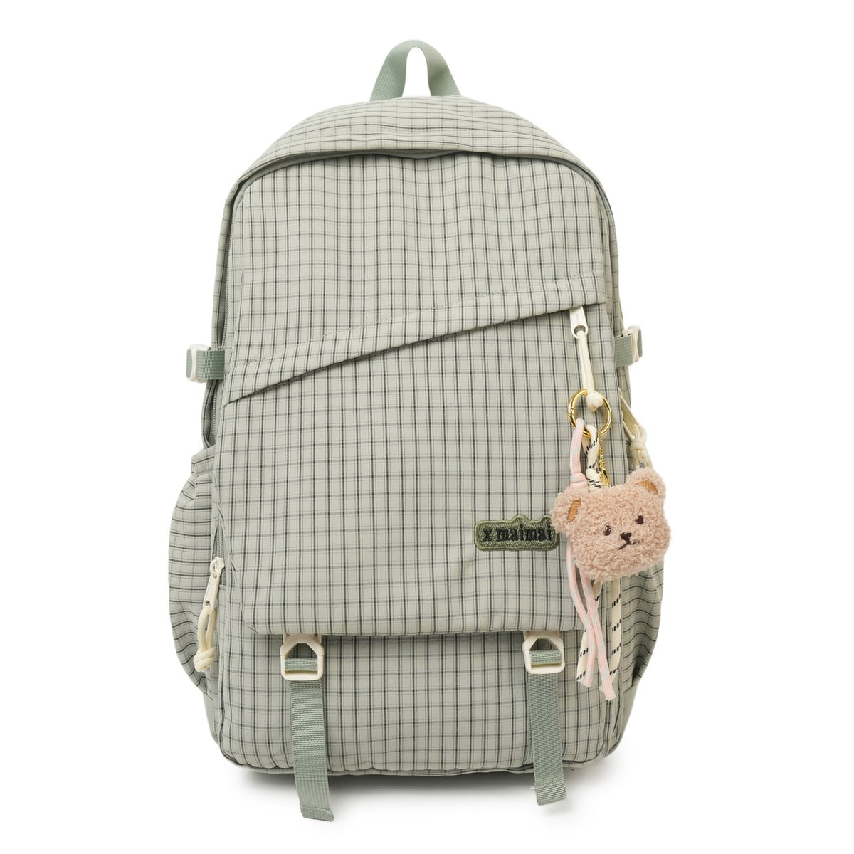 Stylischer Gittermuster-Rucksack Brehn