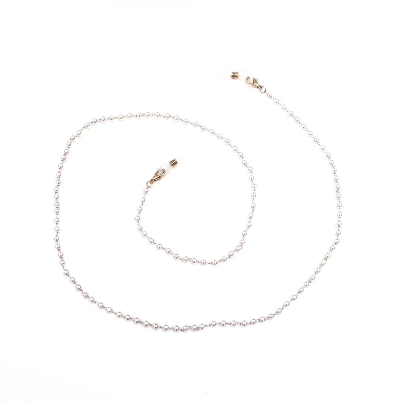 Perlen Brillenband mit sicherer Befestigung Brehn