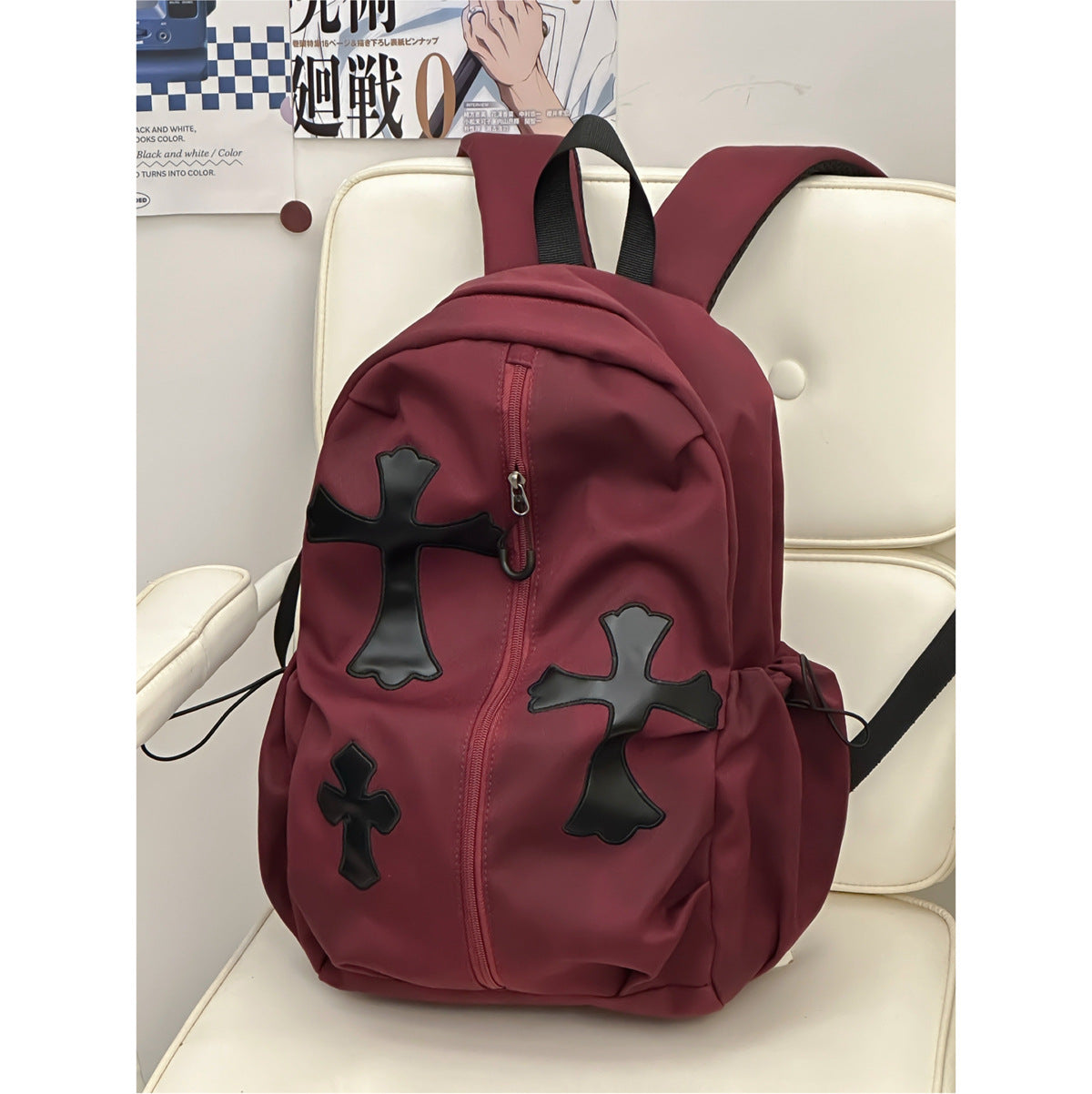 Stylischer Grafikdruck-Rucksack Brehn 1791204819