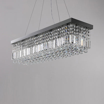 Kristall Linear Pendelleuchte