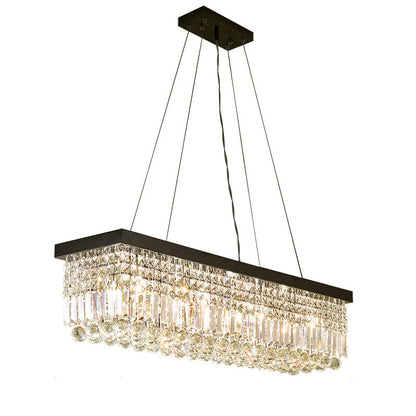 Kristall Linear Pendelleuchte