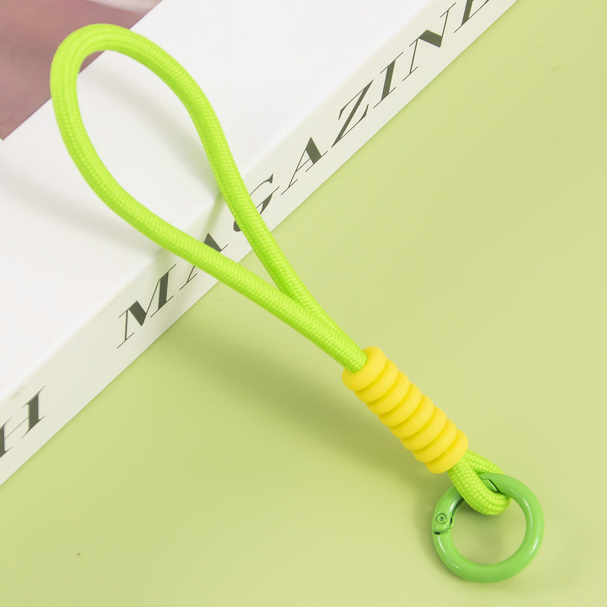 Vielseitiger elastischer Schlüsselringhalter Brehn