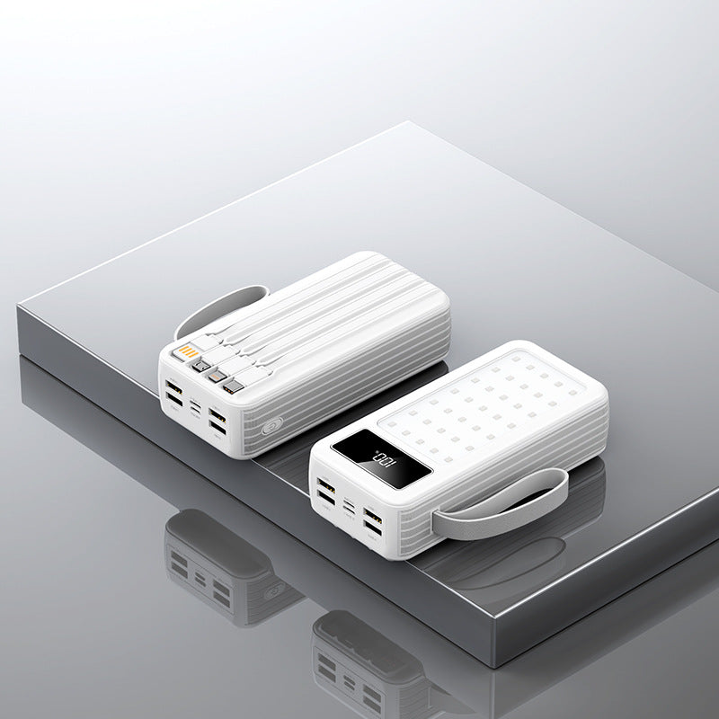 Tragbare Powerbank mit Integrierter Schnellladefunktion und Lcd-Anzeige Brehn