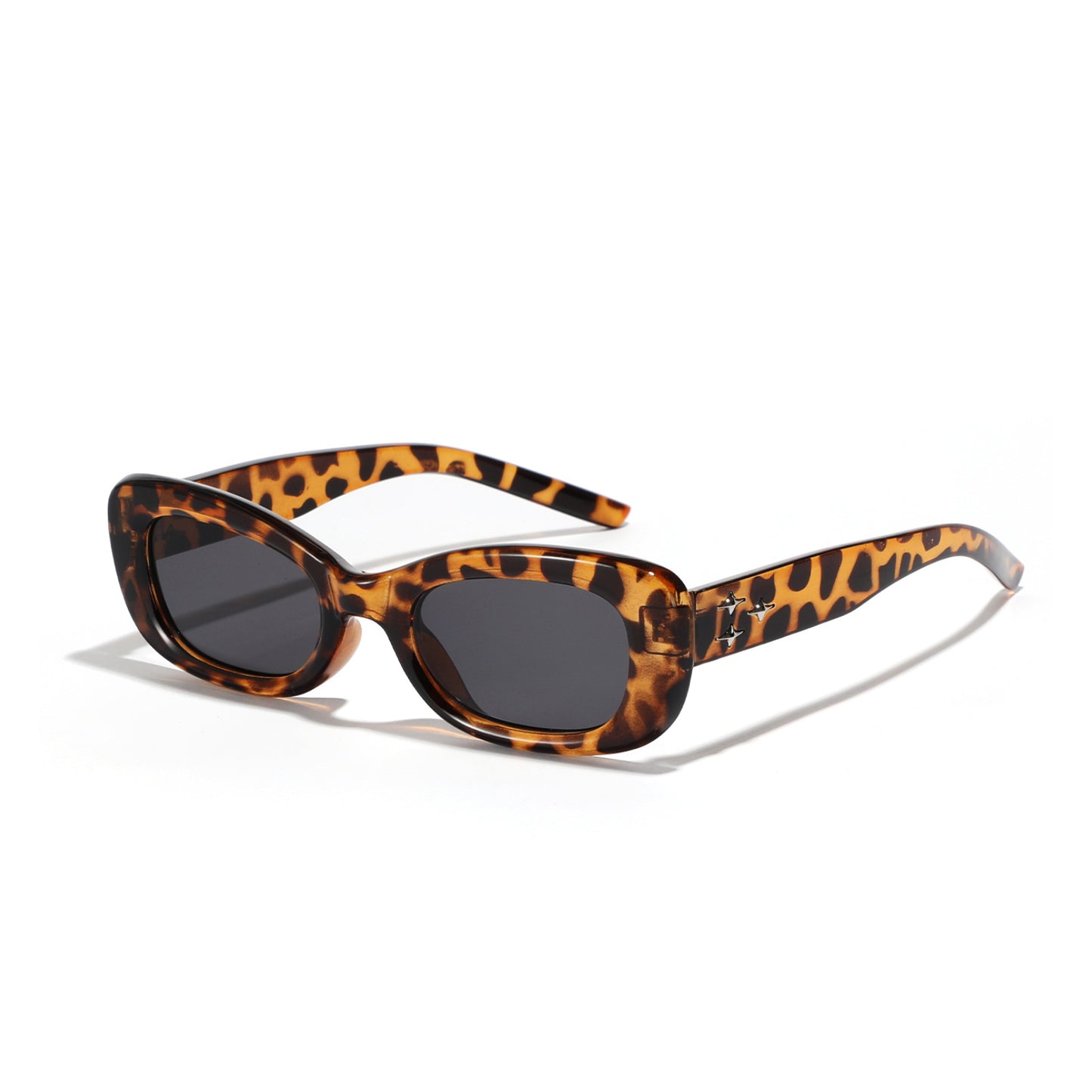 Damen modische Sonnenbrille im aufregenden Leopardenprint Brehn