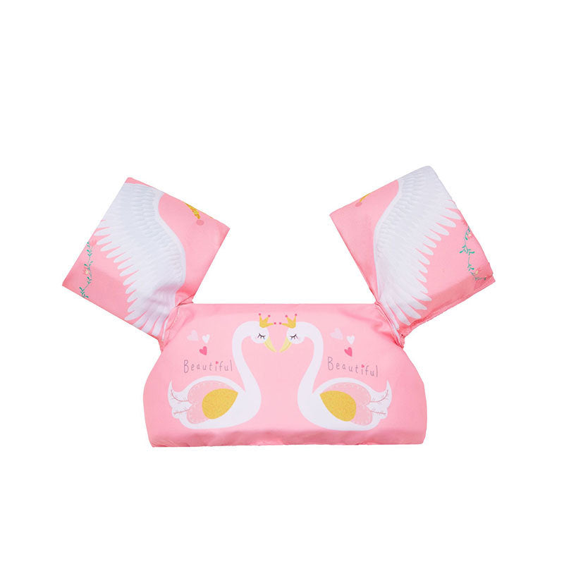 Damen Aufblasbare Schwimmhilfe mit farbigem Flamingo-Design Brehn