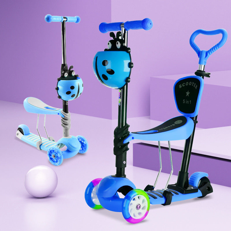 Multi-Funktionale 5-in-1 Scooter Brehn