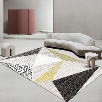 Zeitgenössischer geometrischer Teppich Brehn