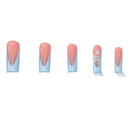 Künstlerisches Press-On Nageldesign Brehn