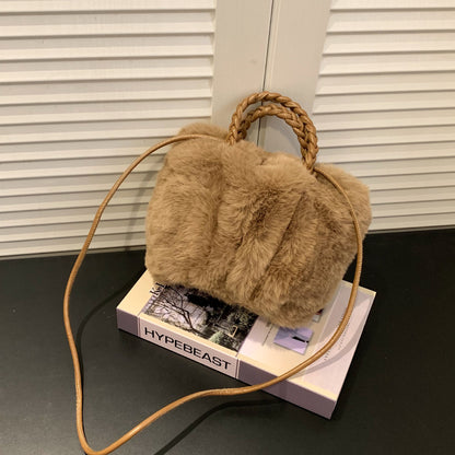 Plüsch Kunstpelz Tasche