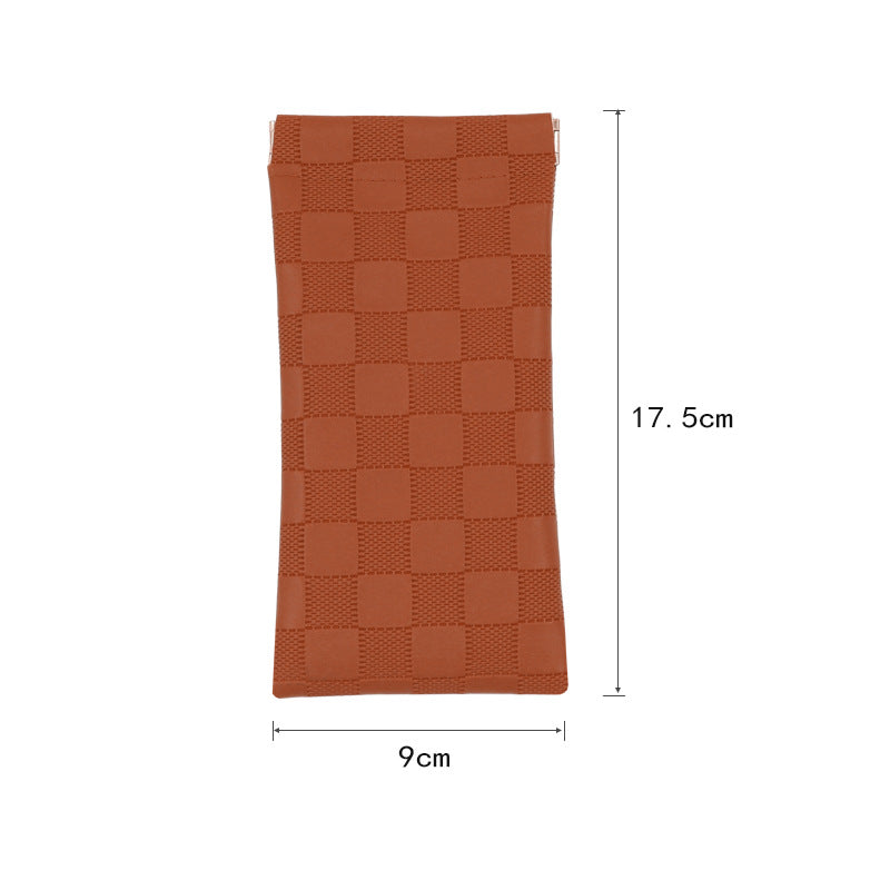 Modische karierte Tasche Brehn