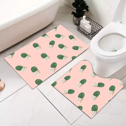 Weiches saugfähiges Badezimmermatte-Set