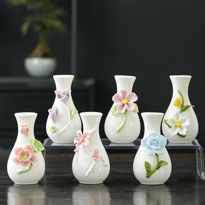 Florale Kunst Keramikvase Brehn