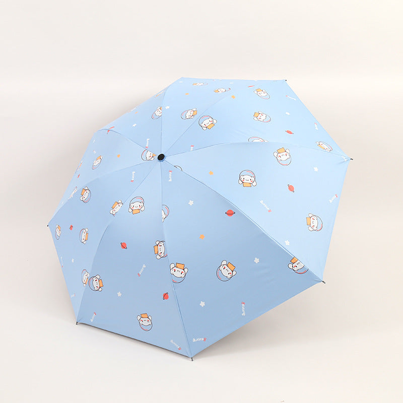 Damen Falt-Regenschirm mit lustigem Tierdesign Brehn