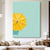 Sommer Strand Sonnenschirm Kunstdruck