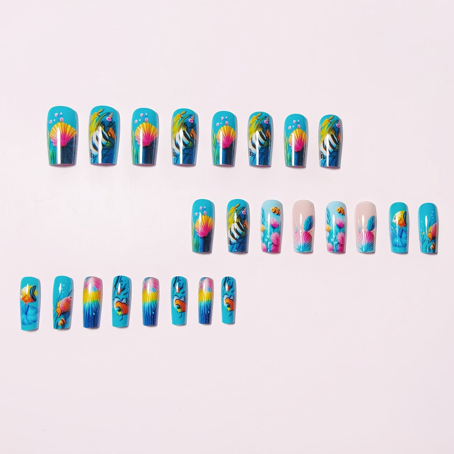 Kreatives Unterwasser Nageldesignset Brehn