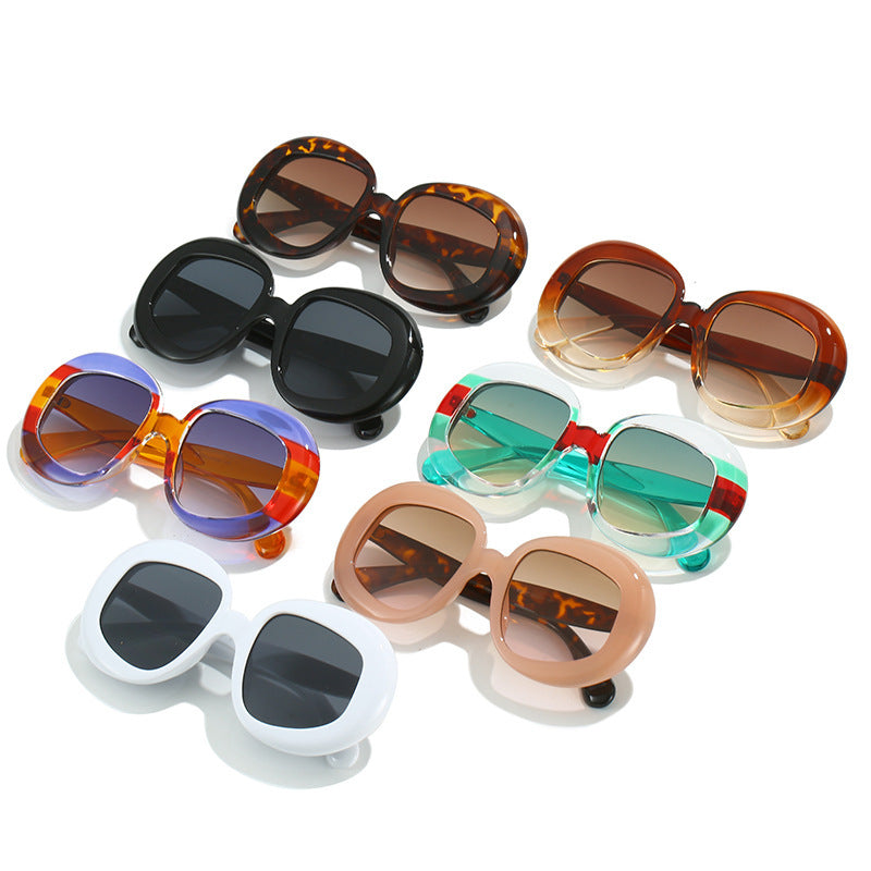 Vintage-inspirierte geometrische Rahmen-Sonnenbrille Brehn