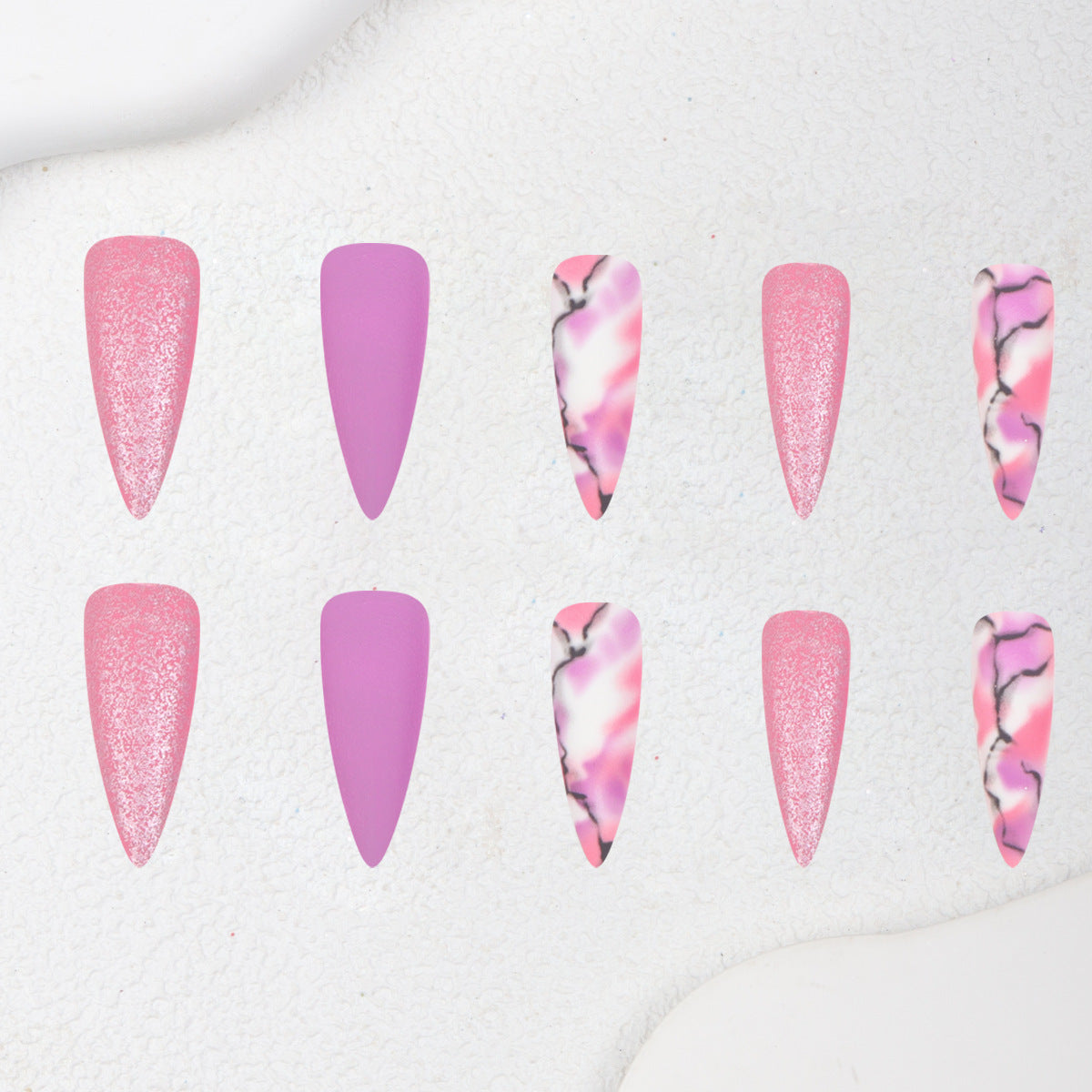 Elegante Stiletto-Nagelverlängerungen Brehn