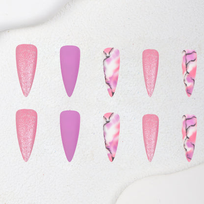 Elegante Stiletto-Nagelverlängerungen Brehn