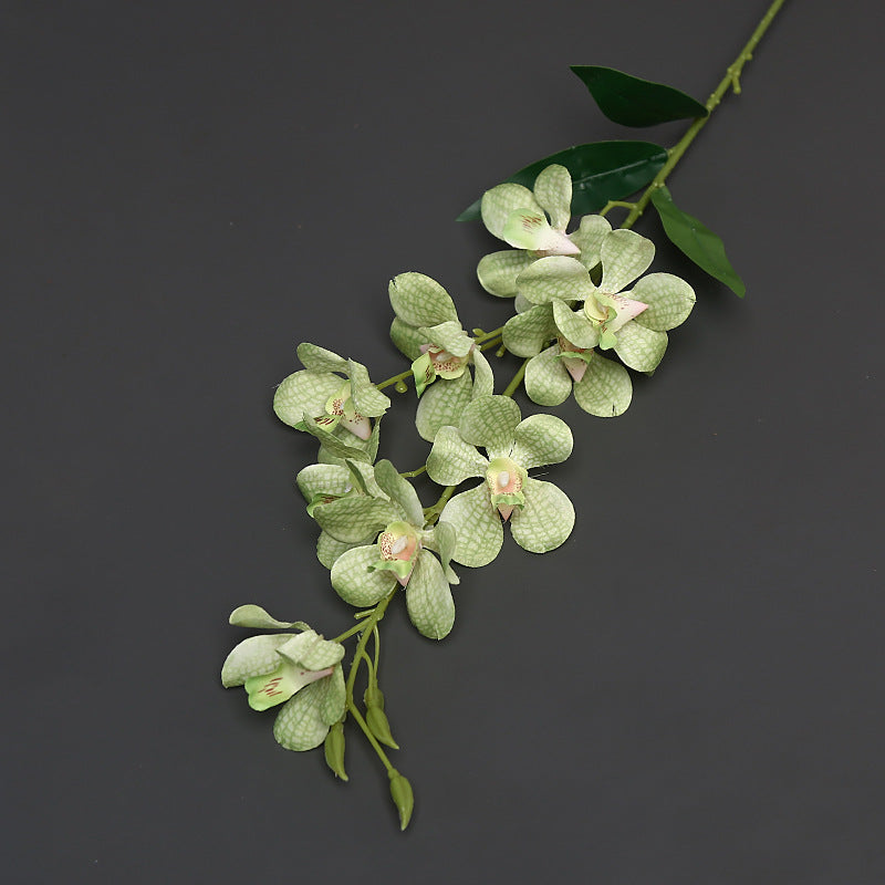 Elegante Faux-Orchideenstängel für die Heimdekoration