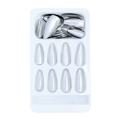 Elegantes Spiegel-Finish Press-On Nail Set Brehn