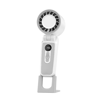 Damen Tragbarer Handventilator mit LED-Anzeige Brehn