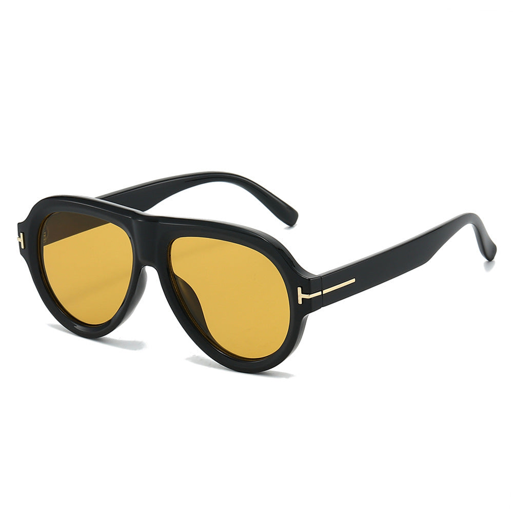 Modebewusste Bunte Geometrische Sonnenbrille Brehn