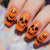 Halloween-Themen Glitter Nagelkunst Set Brehn