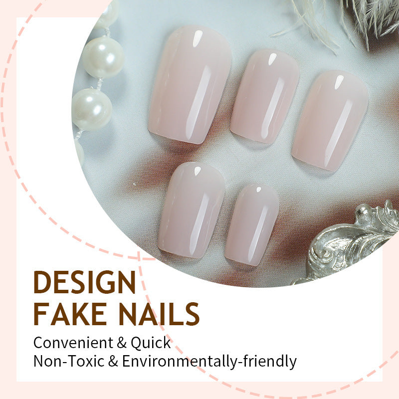 Kunstnagelset mit glänzendem Finish und ergonomischer Passform Brehn