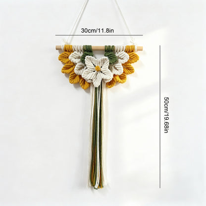 Floral Macrame Wandbehang Brehn
