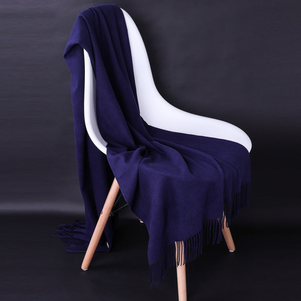 Luxuriöse Cashmere-Mischung Wurfdecke