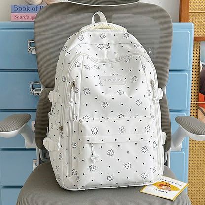 Trendige Floral Print Rucksack Brehn
