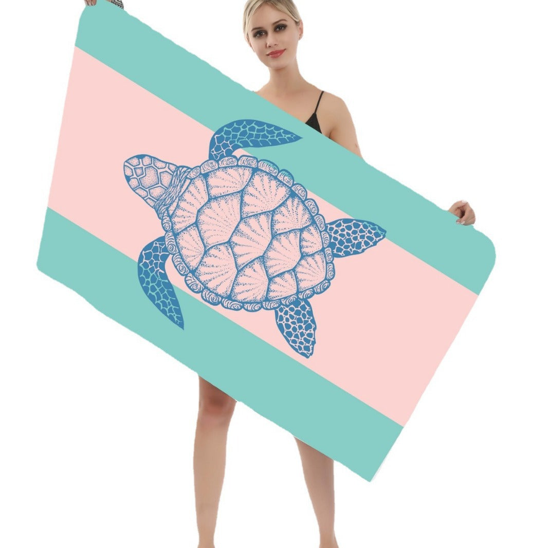 Strandtuch mit kreativem Delfin-Design Brehn