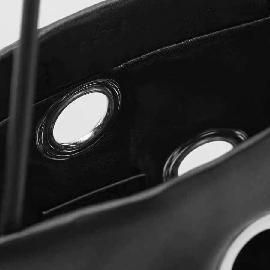 Moderne Ösen-Detail Einkaufstasche