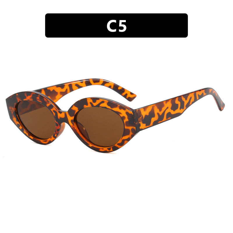 Damen kreative Sonnenbrille im eleganten Retro-Stil Brehn