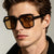 Damen Oversized Sonnenbrille Brehn