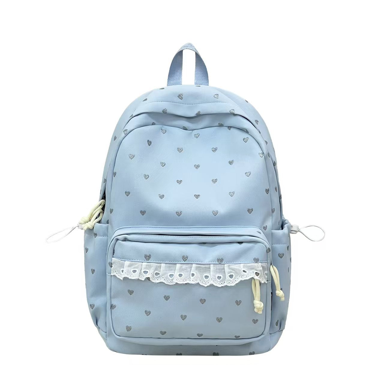 Rucksack mit Feinem Herzmotiv und Zarter Spitzenapplikation Brehn