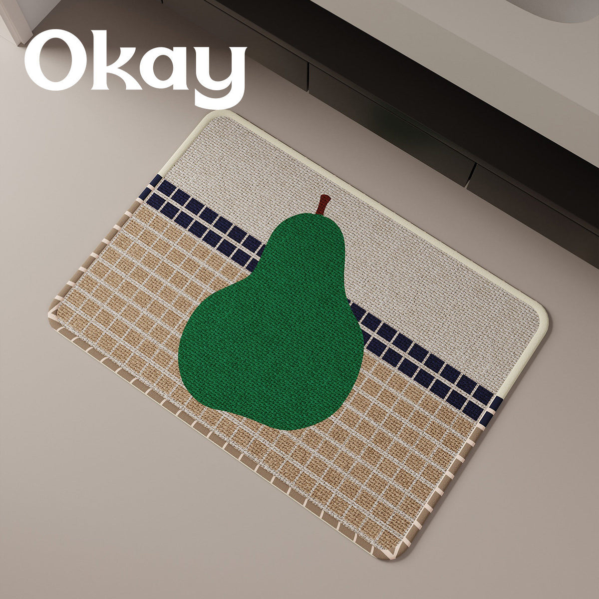 Cloud-shaped Woven Decorative Area Rug