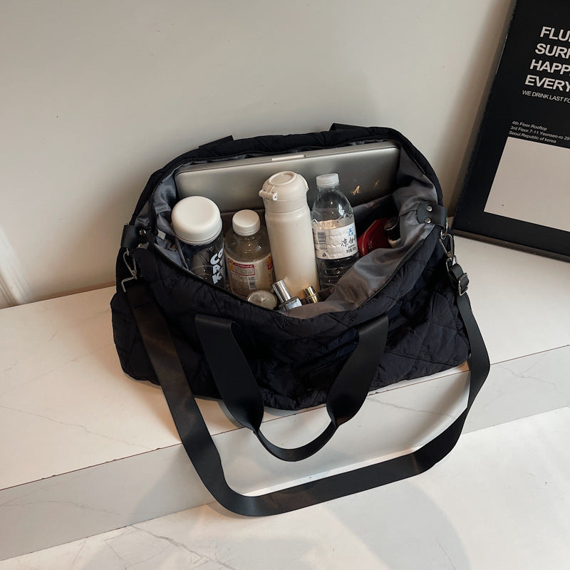 Gep quiltete Reis Tote Bag