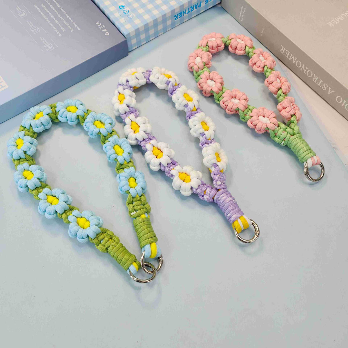 Florales Muster Dekorativer Schlüsselanhänger Halter Brehn