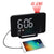 Projektionswecker mit USB-Ladefunktion und digitalem LED-Display Brehn