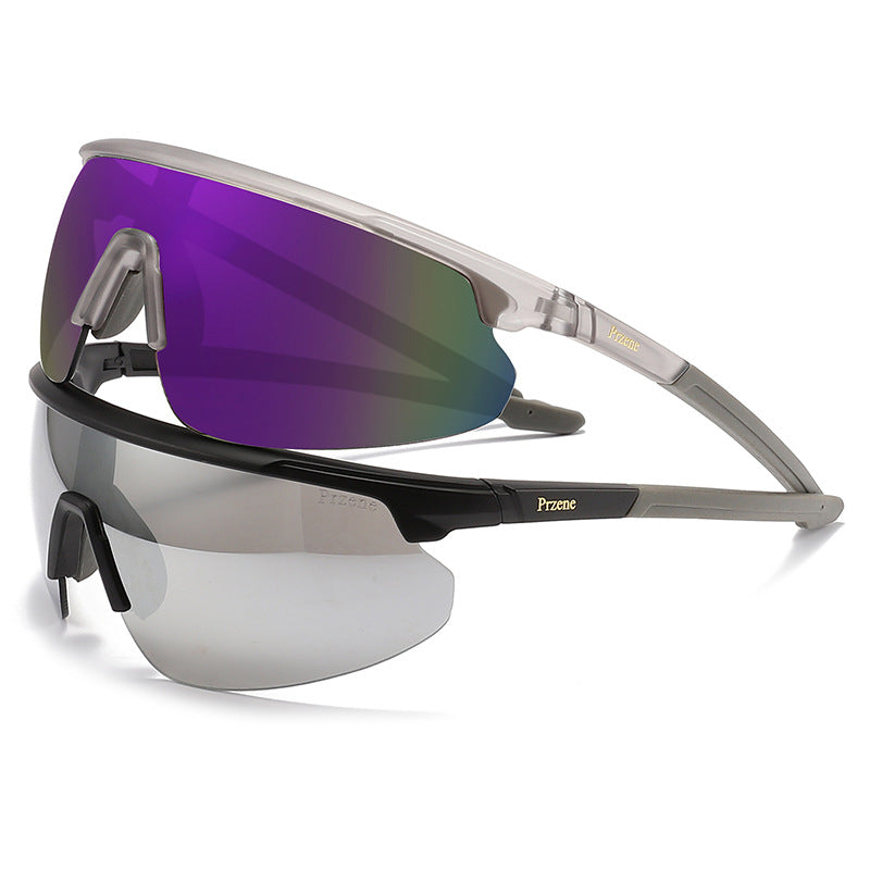 Herren Sport Performance Shield Sonnenbrille Brehn