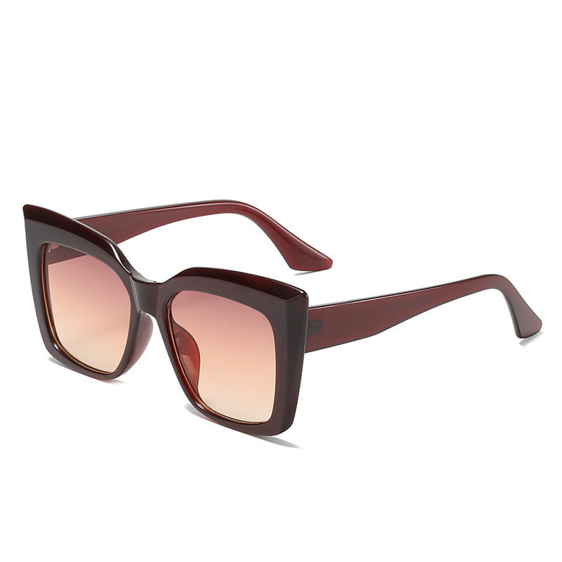 Moderne Übergroße Rechteckige Sonnenbrille Brehn 1787812562