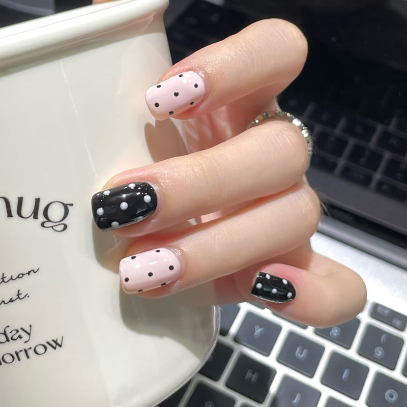 Premium Glittery Press-On Nail Set Brehn