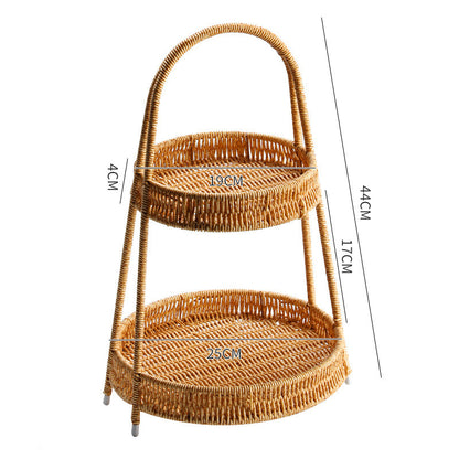 Handgefertigter Rattan Aufbewahrungskorb Brehn