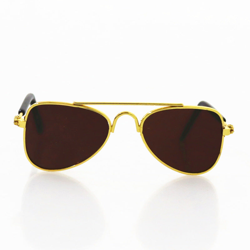 Aviator Stil Brehn Sonnenbrille