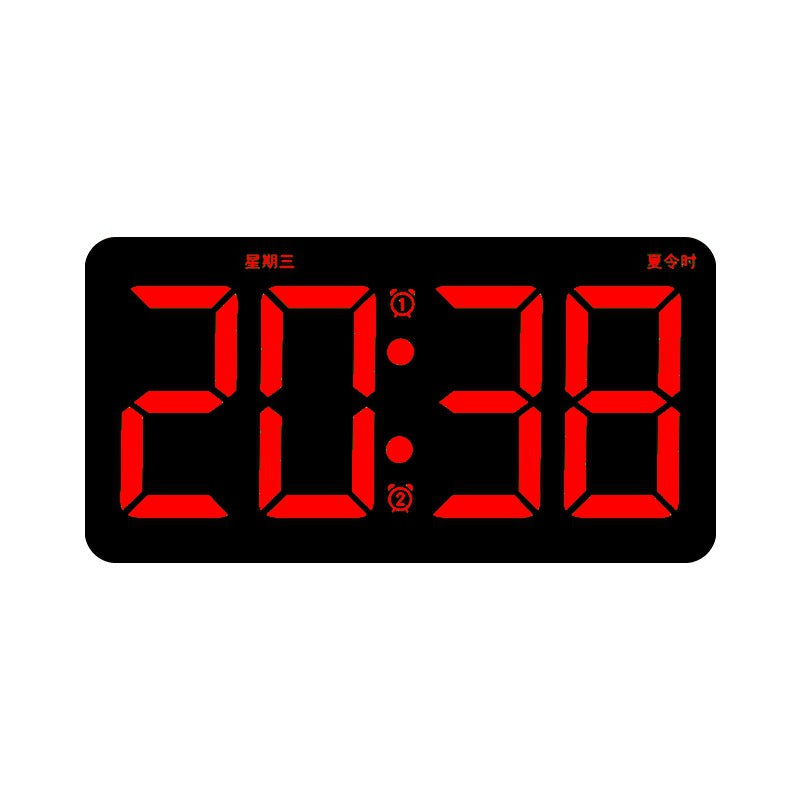 Digitaler LED-Wecker mit großem Display Brehn
