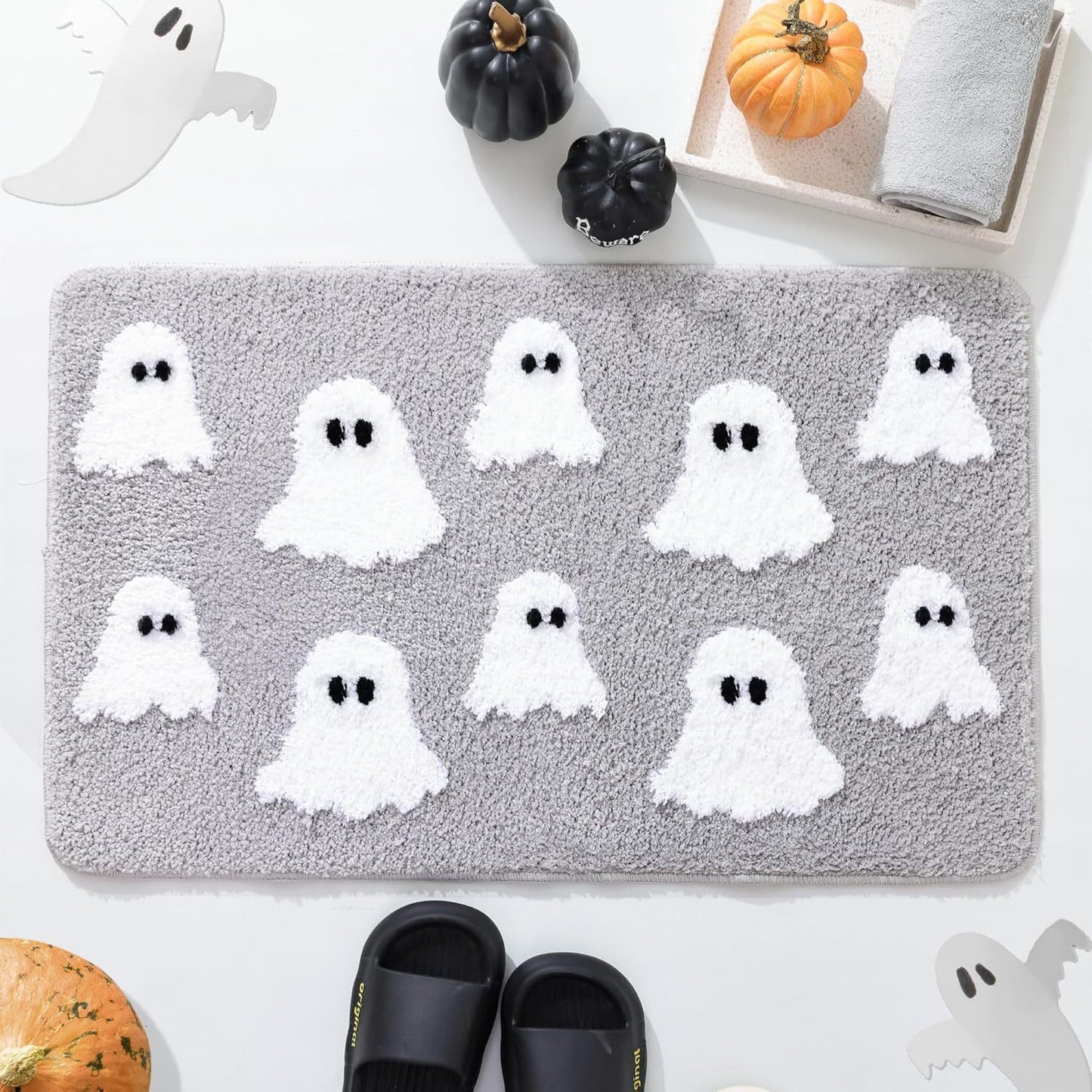 Halloween-Themen Gespenster-Badematte Brehn