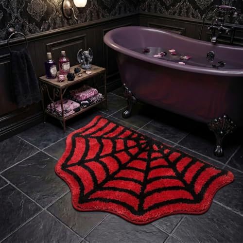 Spider Webförmige Badmatte